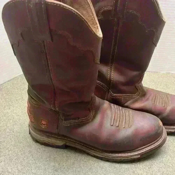 Dan Post 69512 Journeyman Safety Work boots, waterproof Sz 10M - Picture 3 of 10